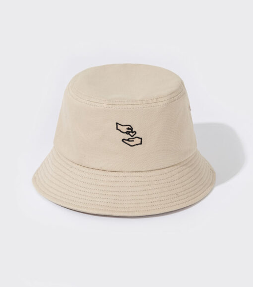 Mũ Bucket Hat thêu Heart Symbol - Be