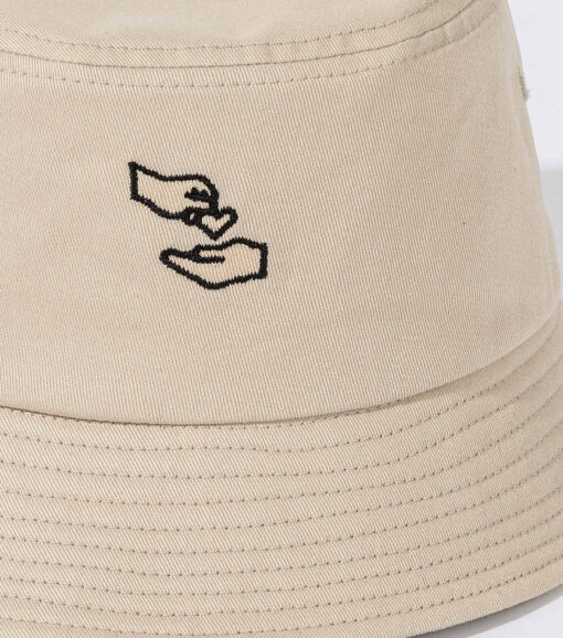 Mũ Bucket Hat thêu Heart Symbol - Be